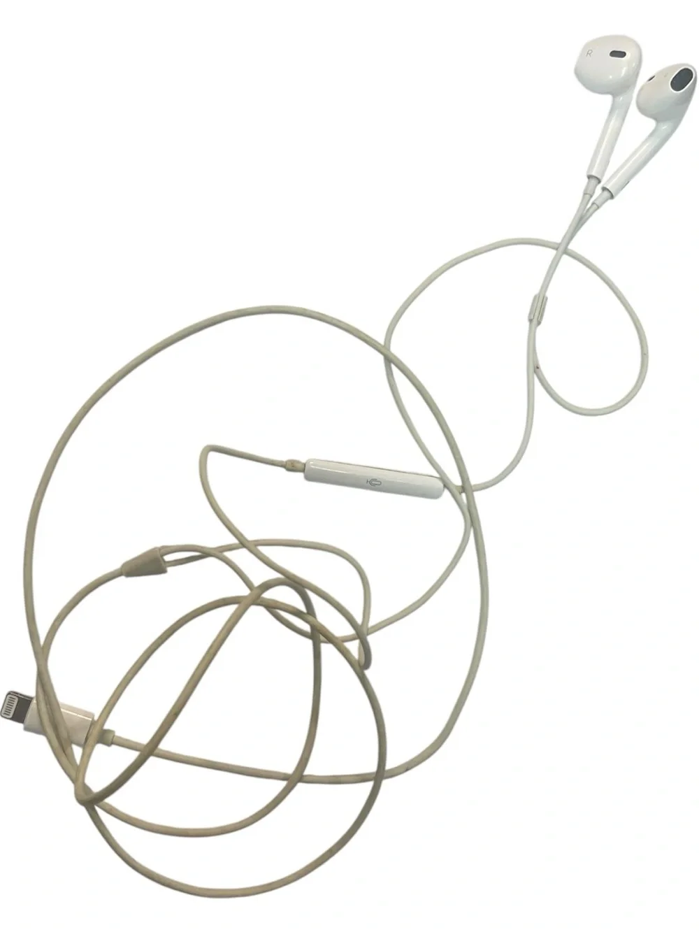 Wired EarPods In-Ear Headphones with Lightning Connector White